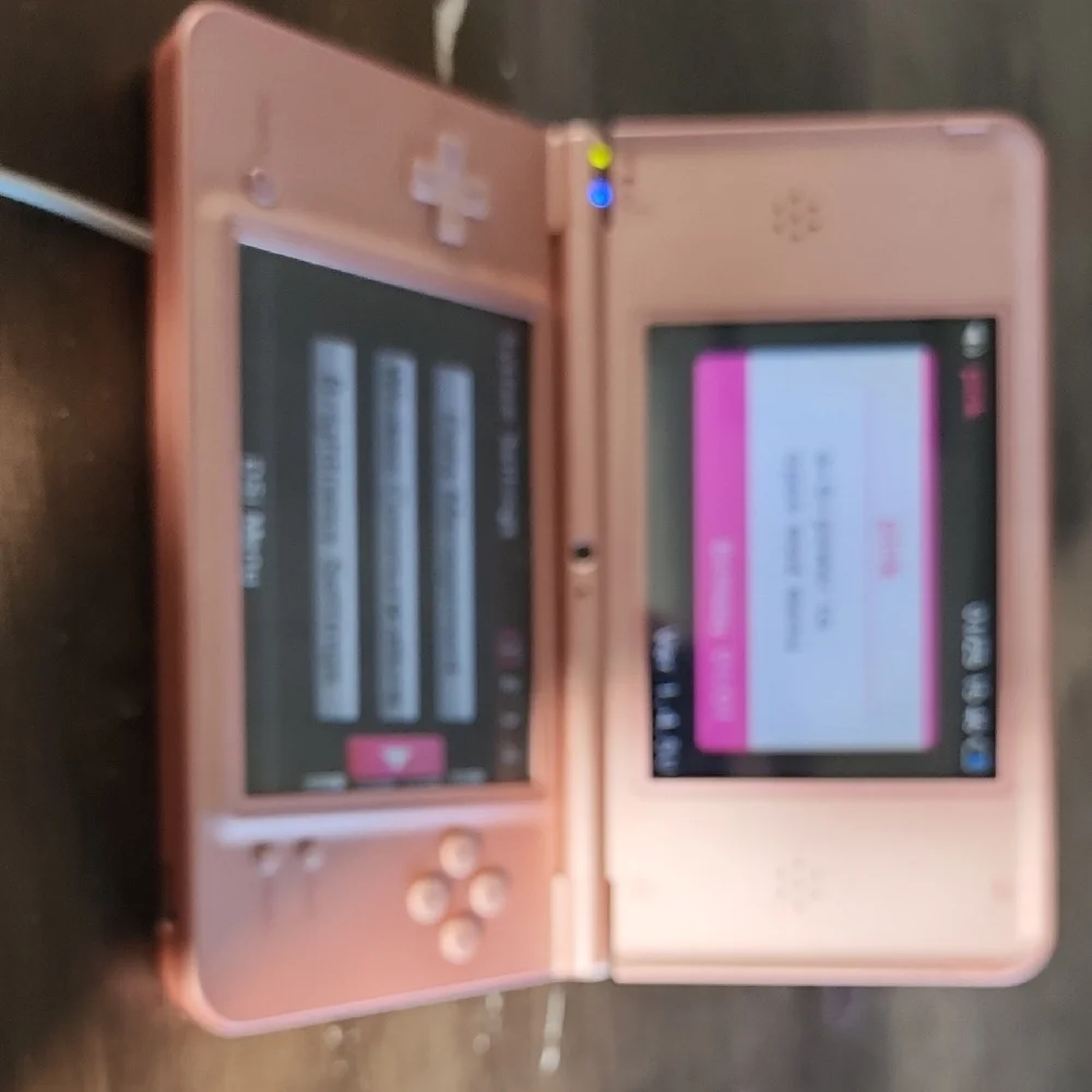 Nintendo DS Lite Coral Handheld Console